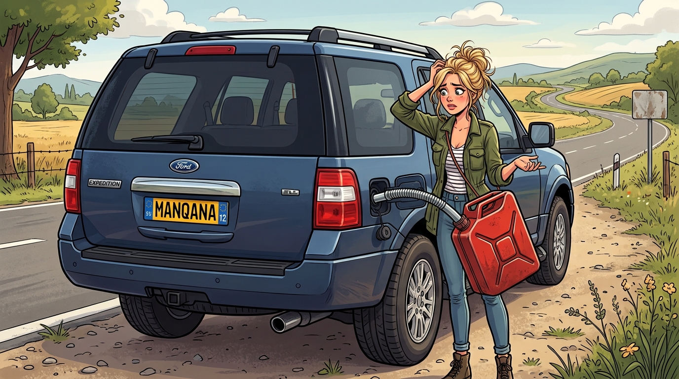 Ford Expedition. Как слить бензин из бака