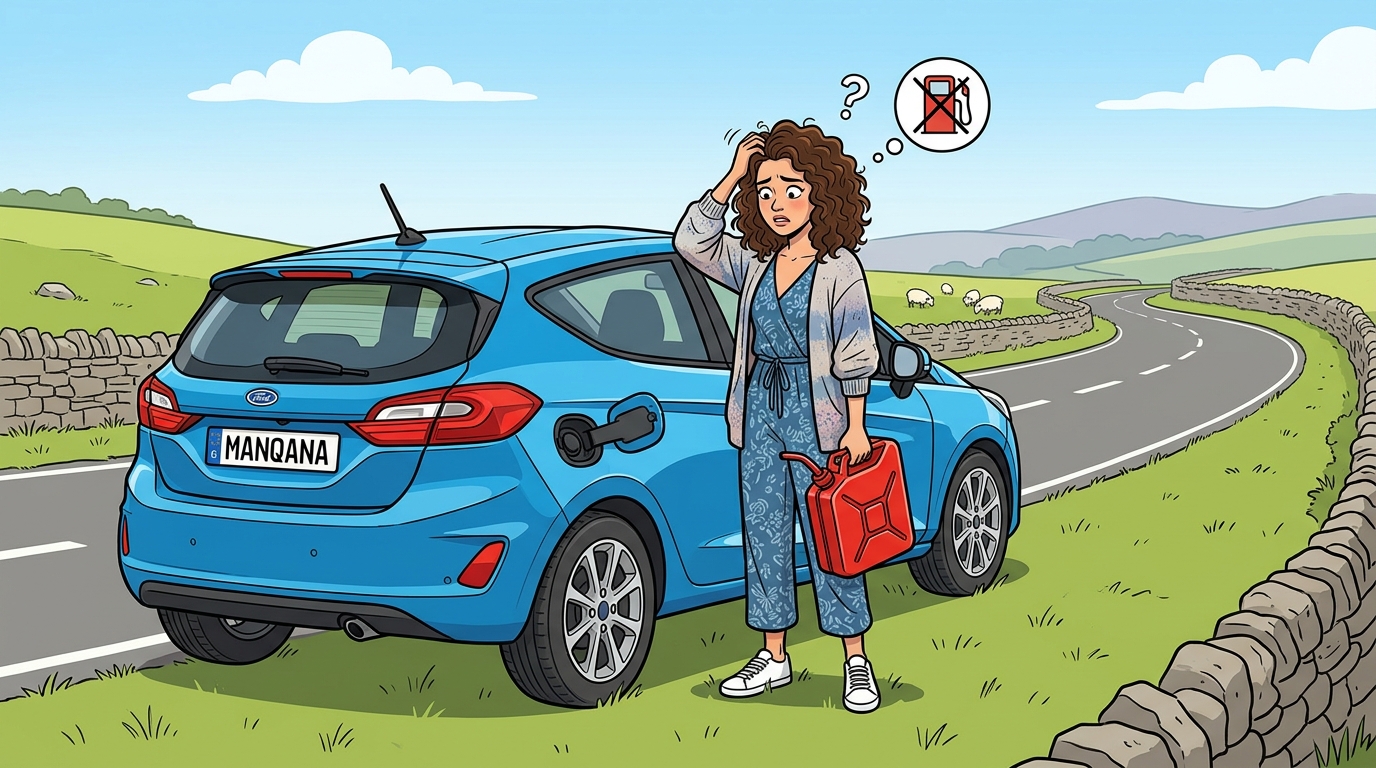 Ford Fiesta. Как слить бензин из бака