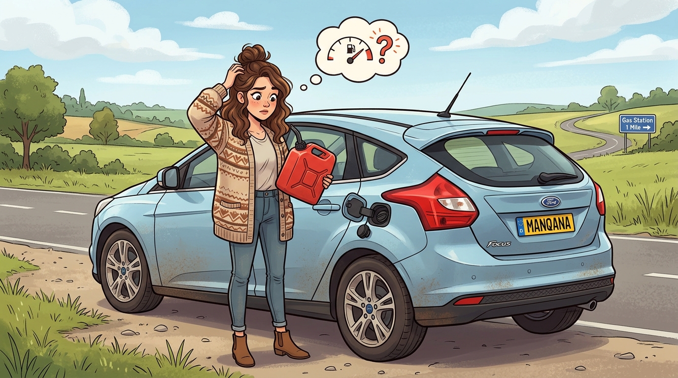 Ford Focus. Как слить бензин из бака
