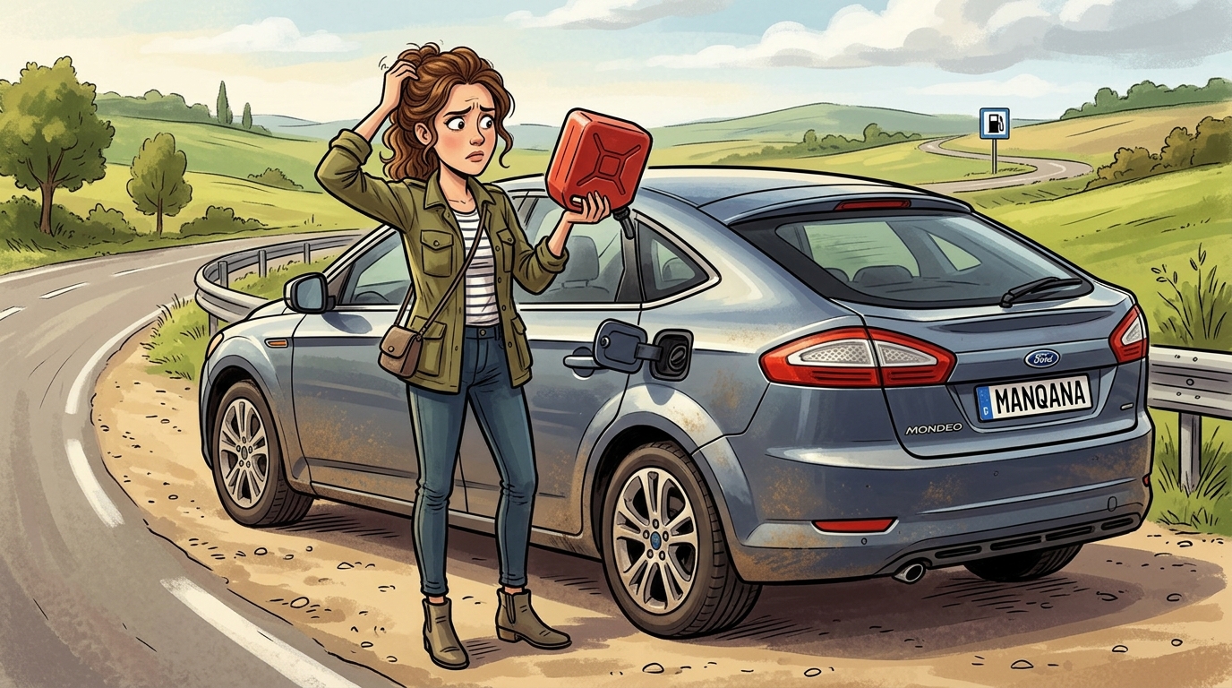 Ford Mondeo. Как слить бензин из бака