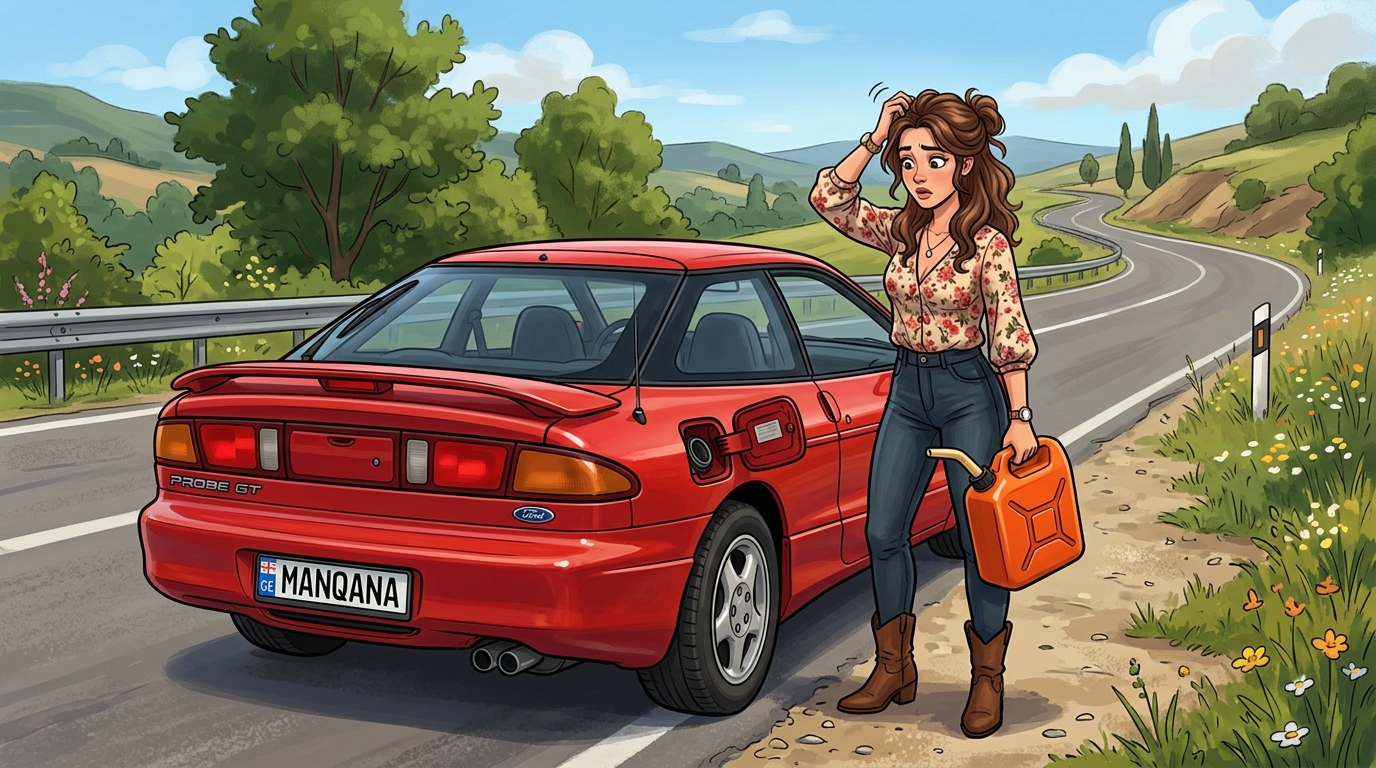 Ford Probe. Как слить бензин из бака
