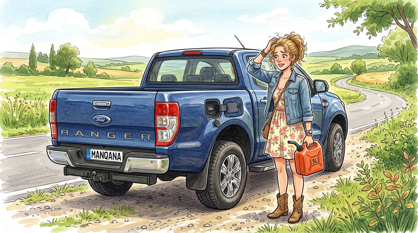 Ford Ranger. Как слить бензин из бака