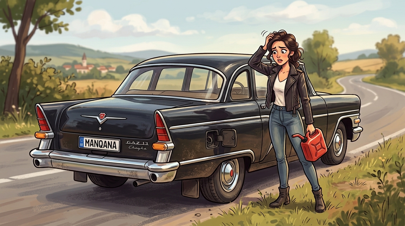 GAZ 13 Chayka. Как слить бензин из бака
