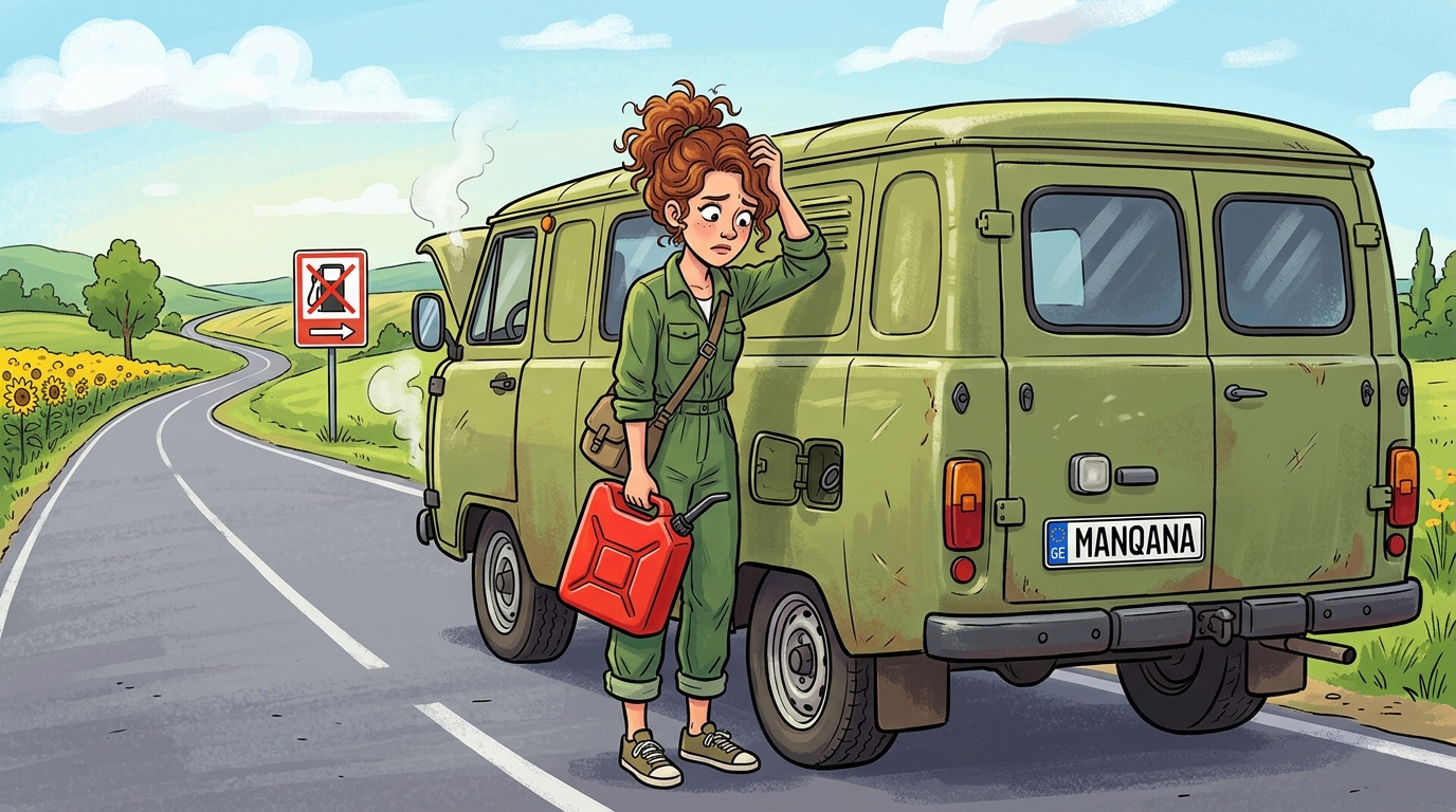 GAZ 2784. Как слить бензин из бака