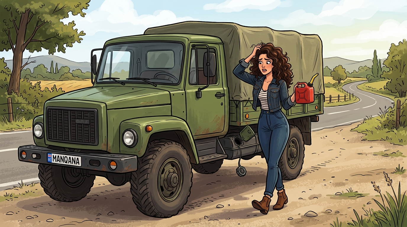 GAZ 3308. Как слить бензин из бака