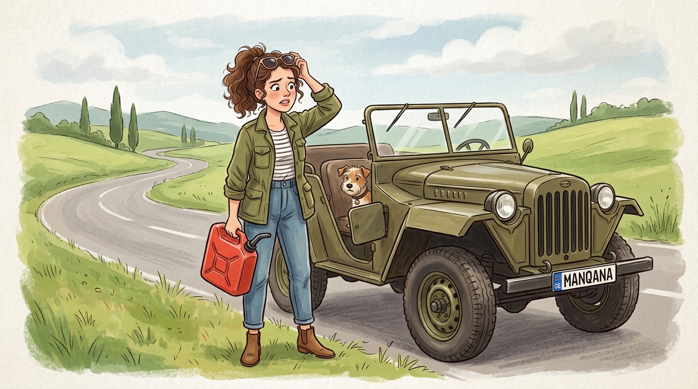 GAZ 67. Как слить бензин из бака
