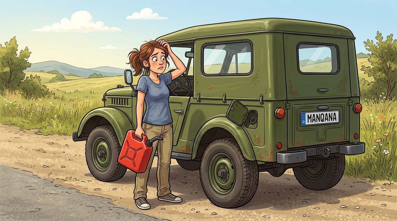 GAZ 69. Как слить бензин из бака