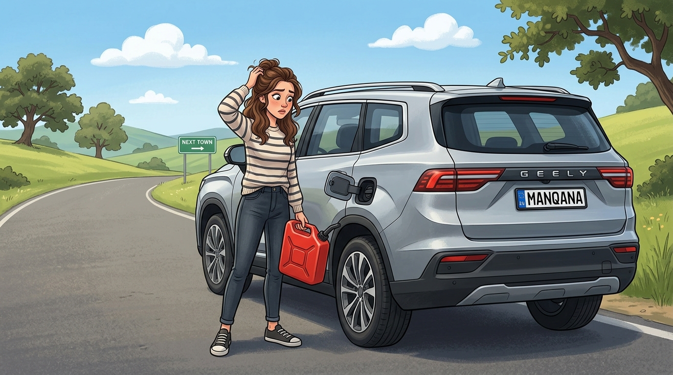 Geely Okavango. Как слить бензин из бака Geely Okavango