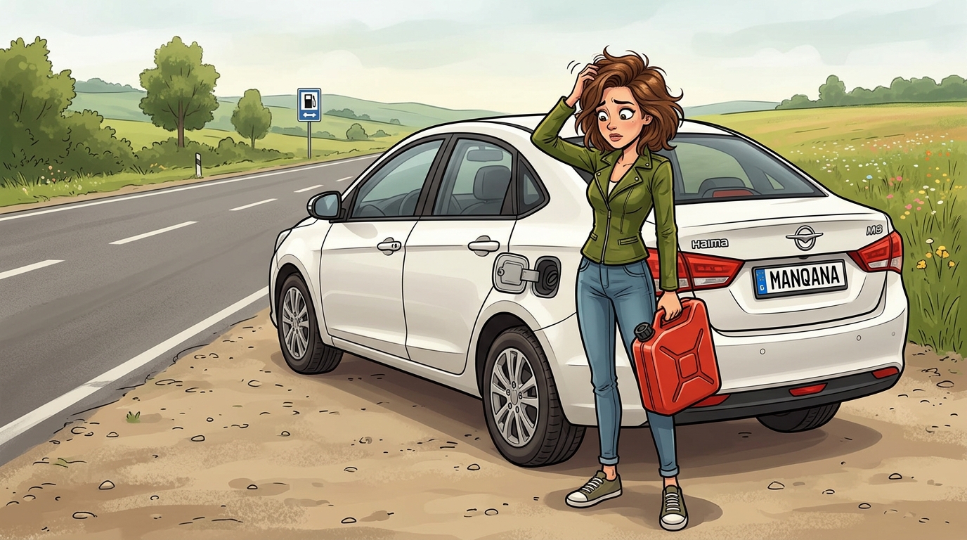 Haima M3. Как слить бензин из бака