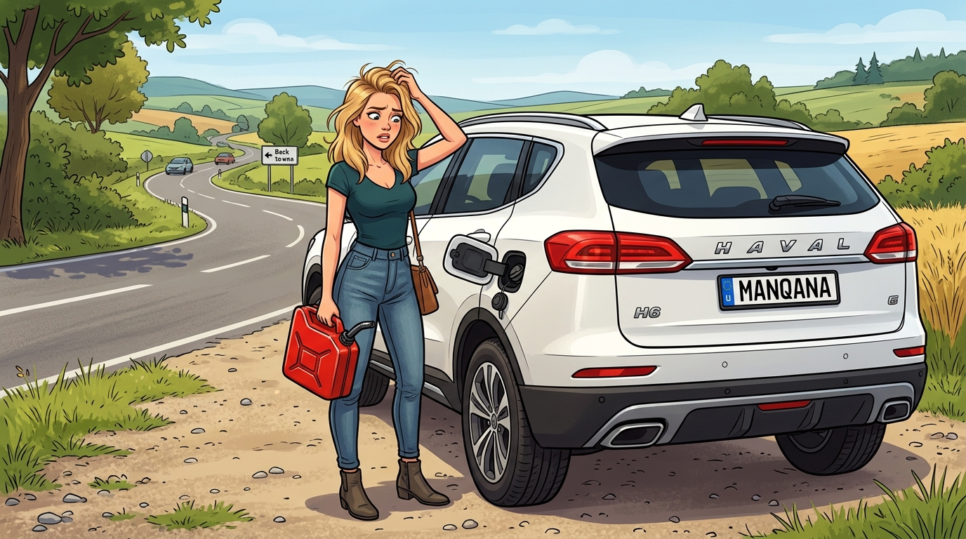 Haval H6. Как слить бензин из бака