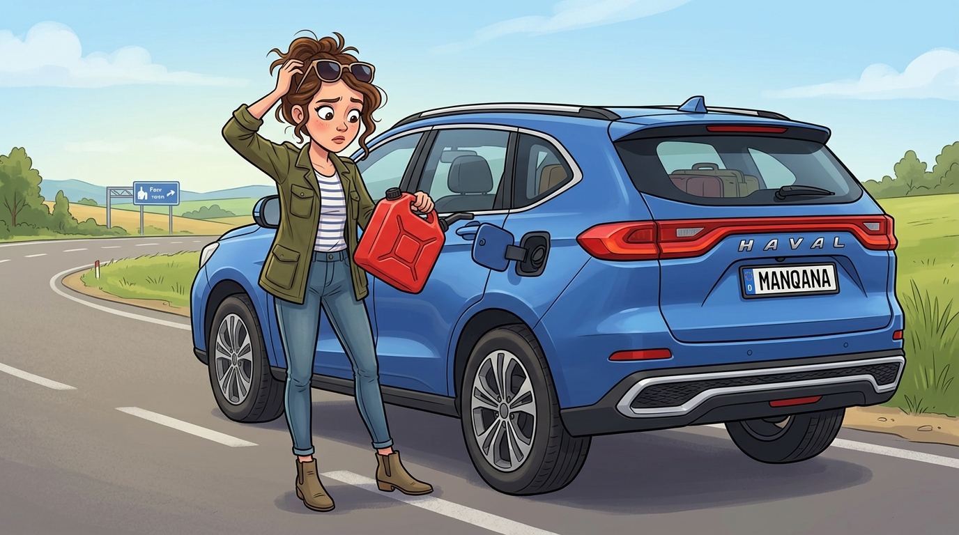 Haval M6. Как слить бензин из бака