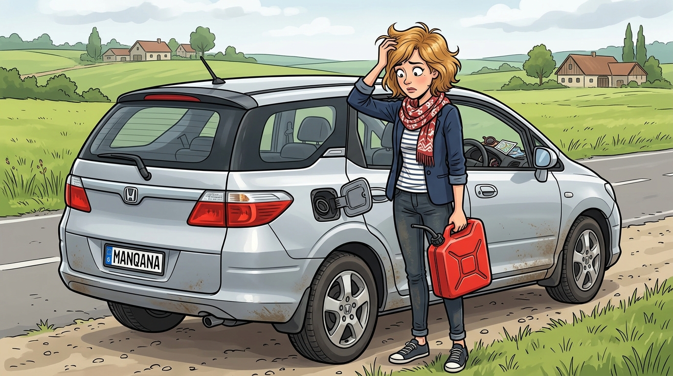 Honda Airwave. Как слить бензин из бака