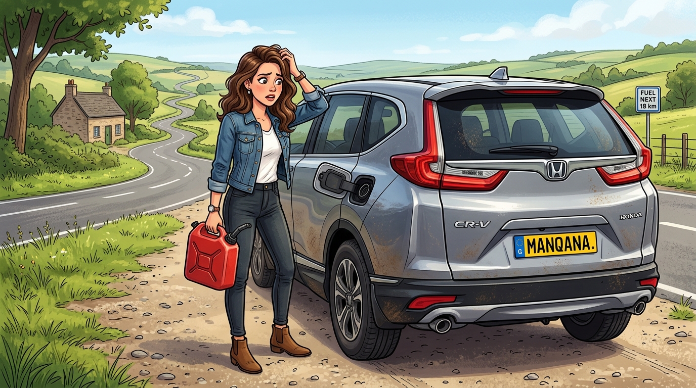 Honda CR-V. Как слить бензин из бака