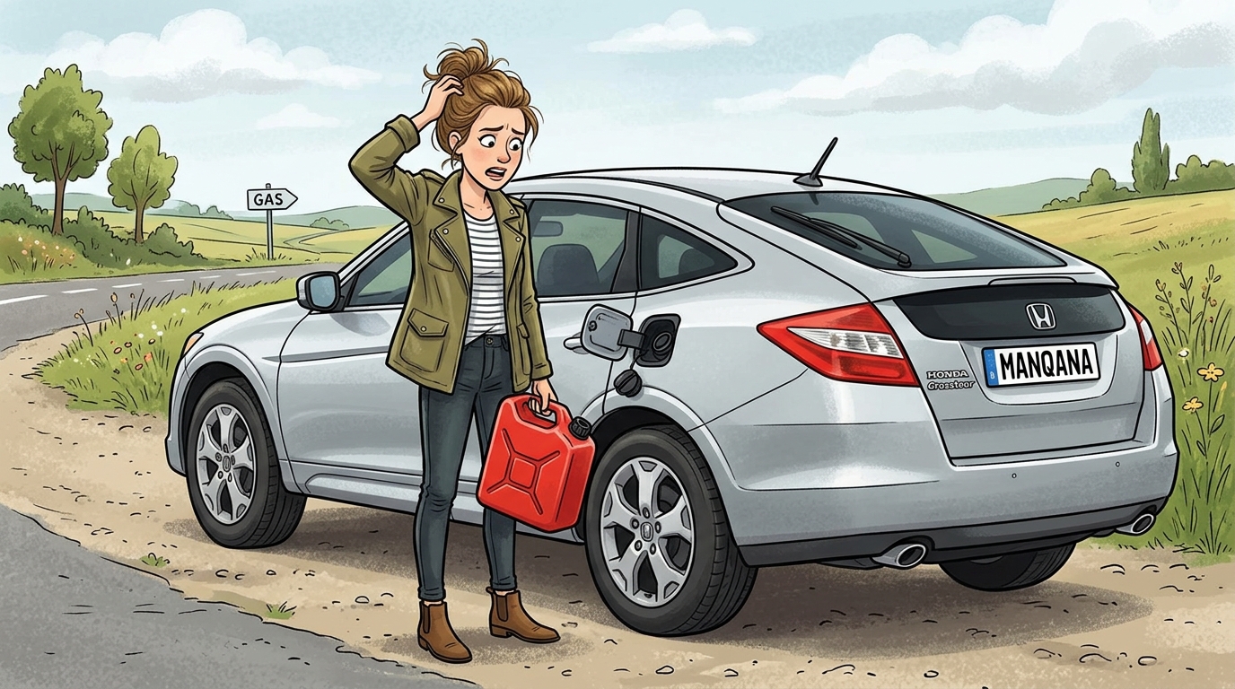 Honda Crosstour. Как слить бензин из бака