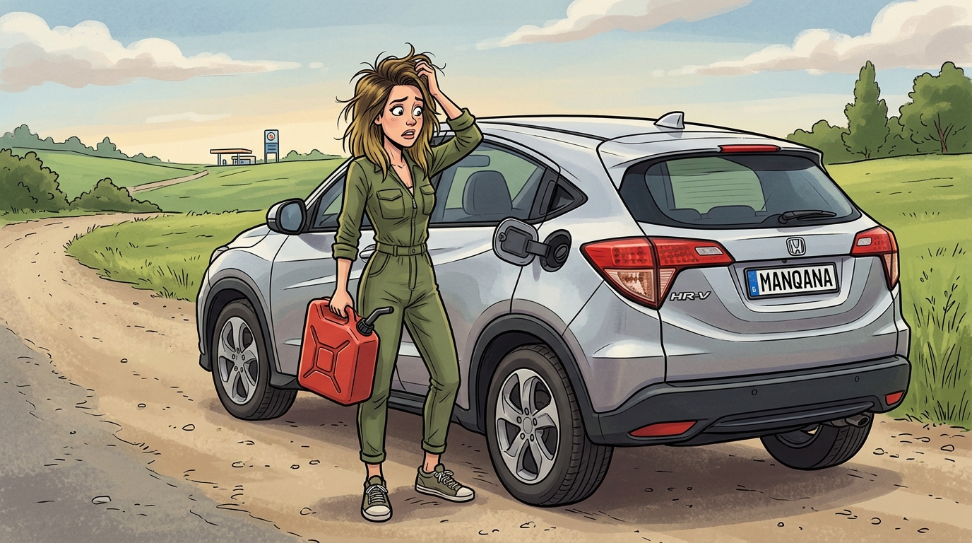 Honda HR-V. Как слить бензин из бака