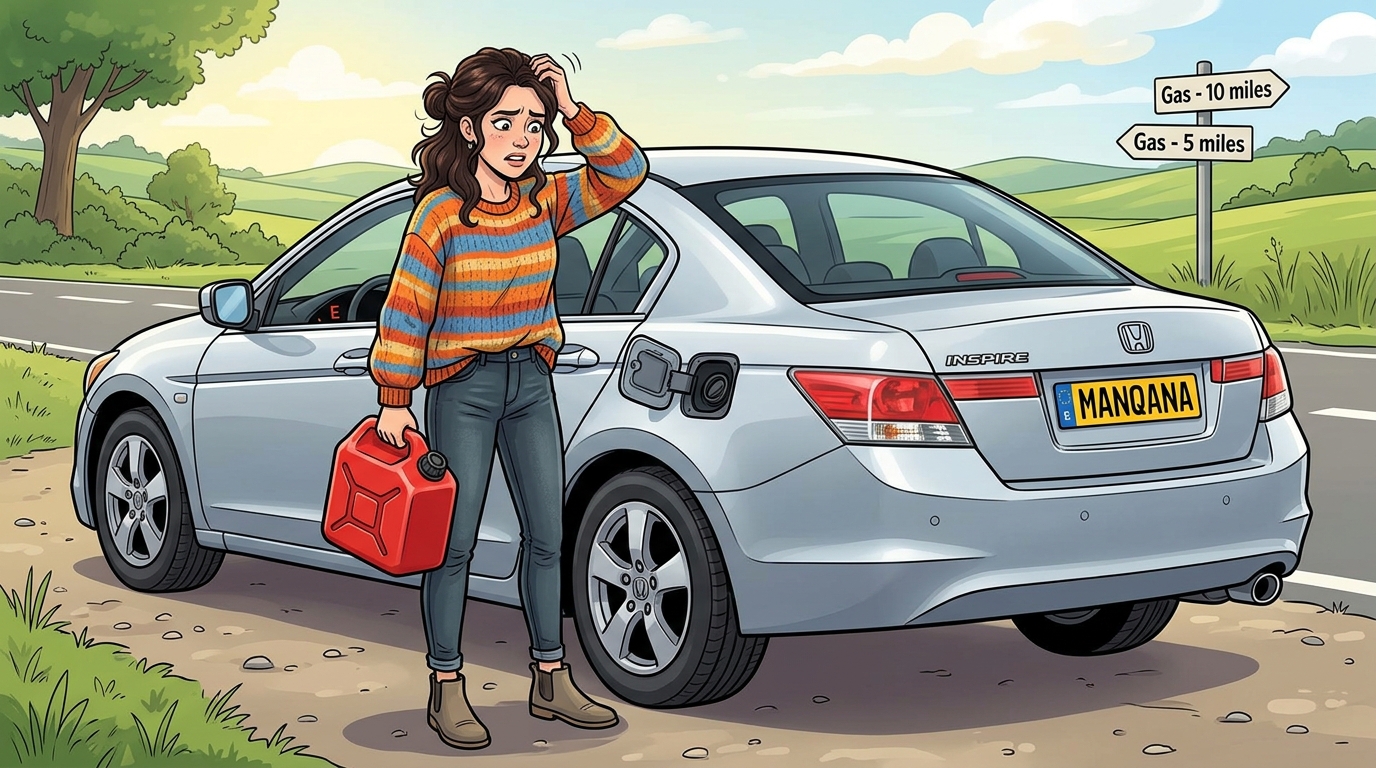Honda Inspire. Как слить бензин из бака