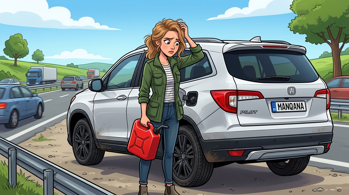 Honda Pilot. Как слить бензин из бака
