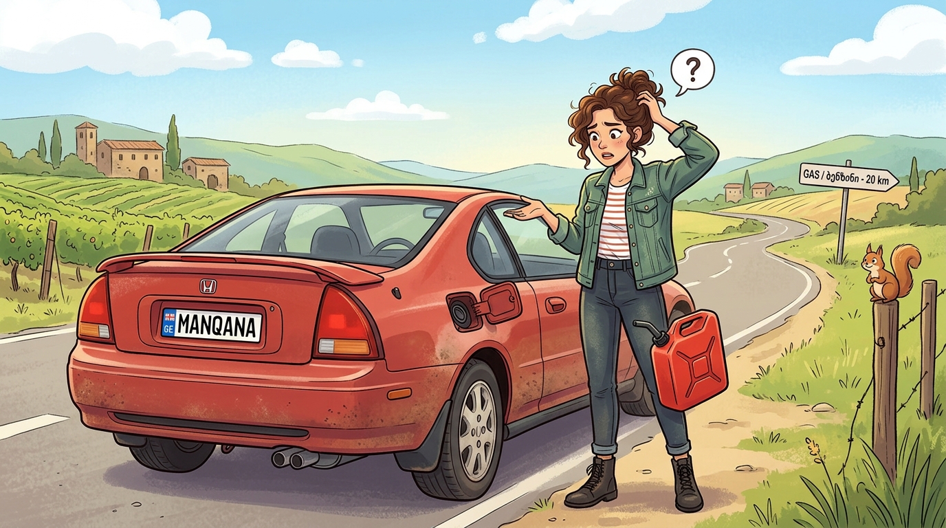 Honda Prelude. Как слить бензин из бака