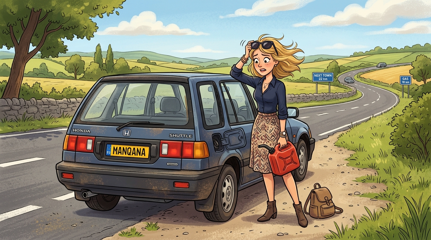 Honda Shuttle. Как слить бензин из бака