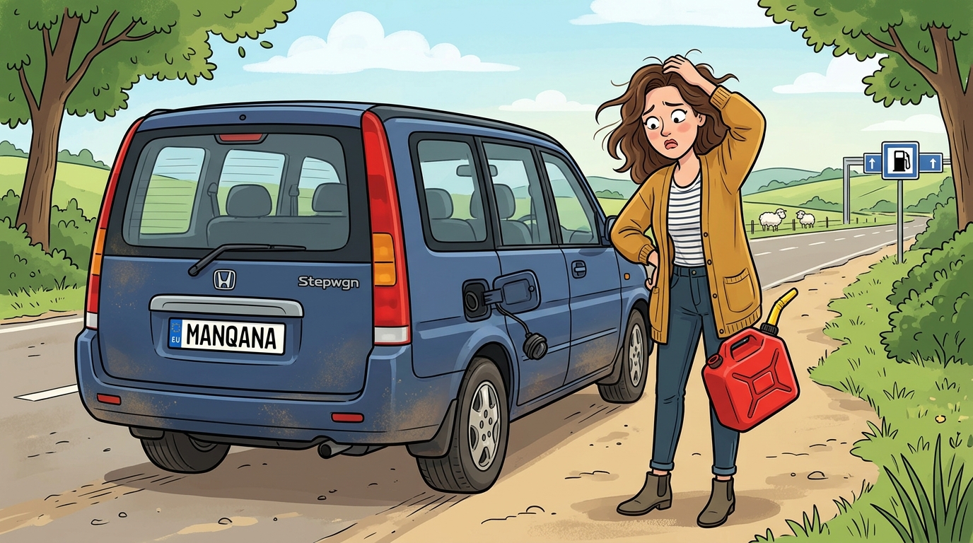 Honda Stepwgn. Как безопасно слить бензин из бака