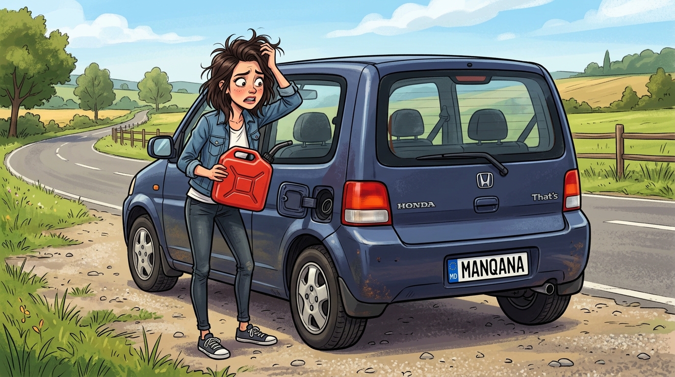 Honda That’s. Как слить бензин из бака