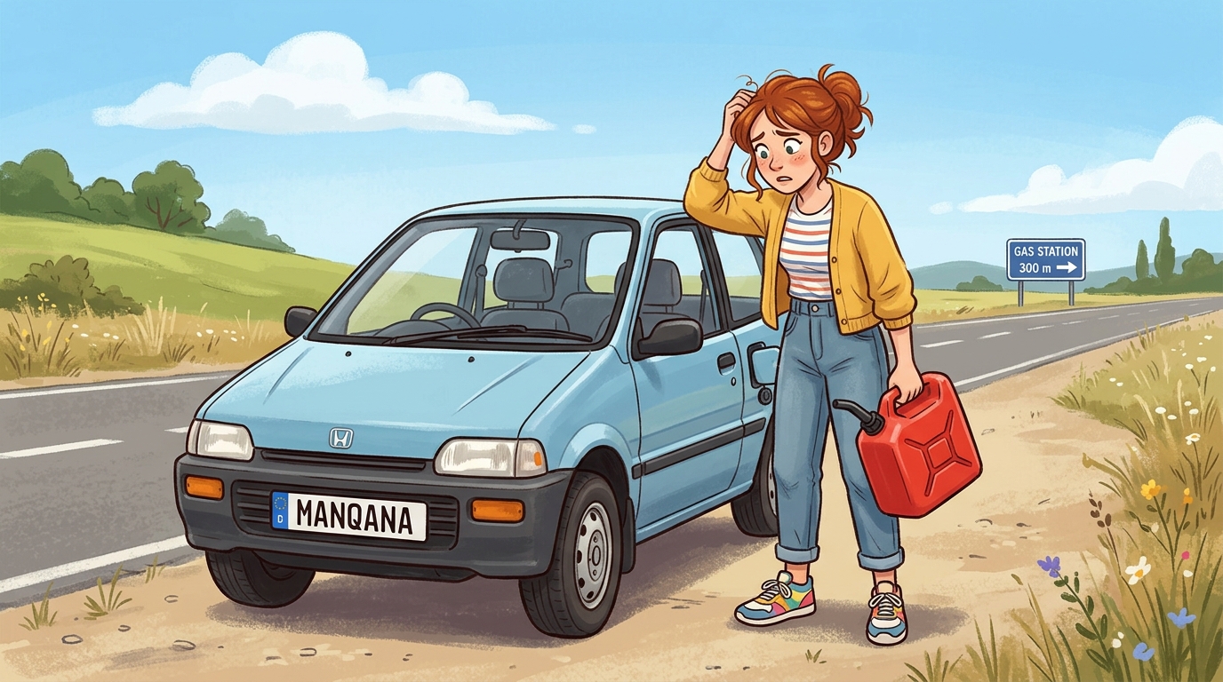 Honda Today. Как слить бензин из бака