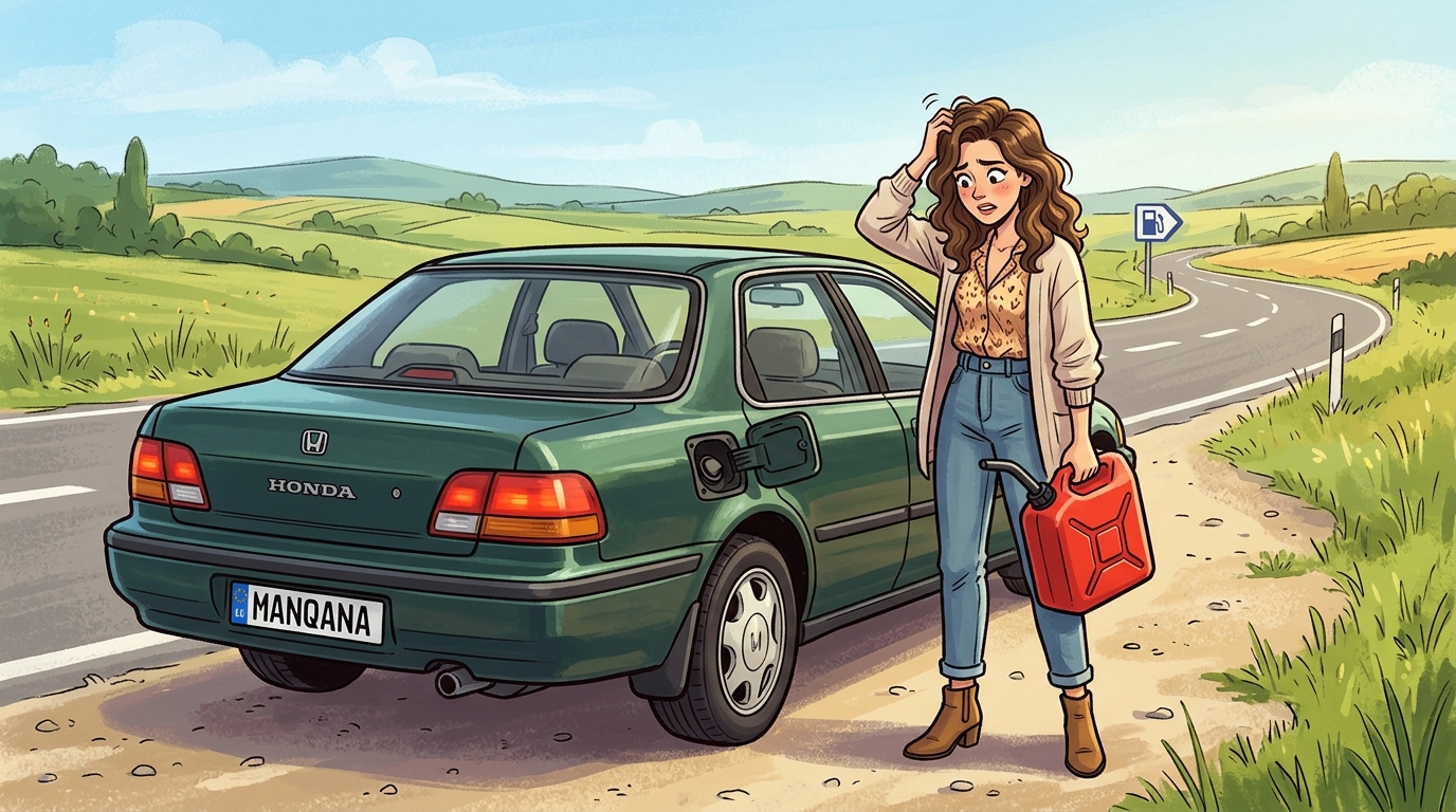 Honda Vigor. Как слить бензин из бака