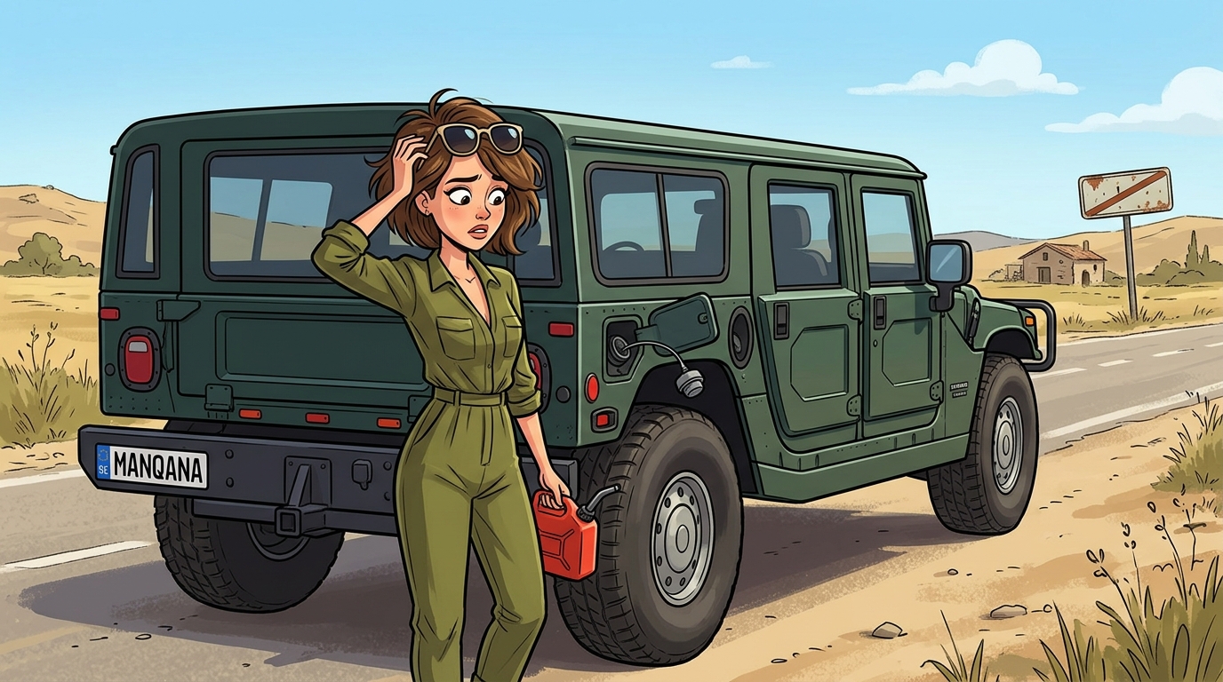 Hummer H1. Как слить бензин из бака