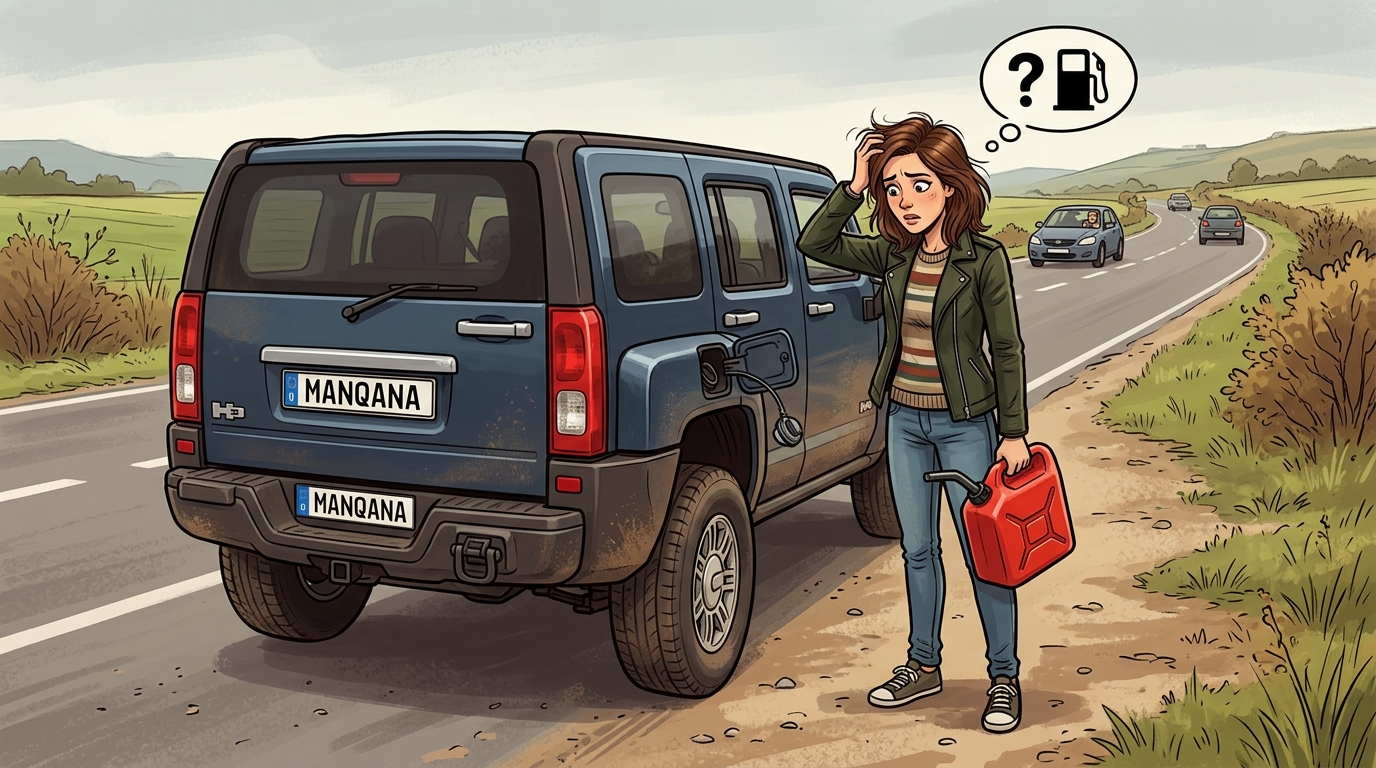 Hummer H3. Как слить бензин из бака
