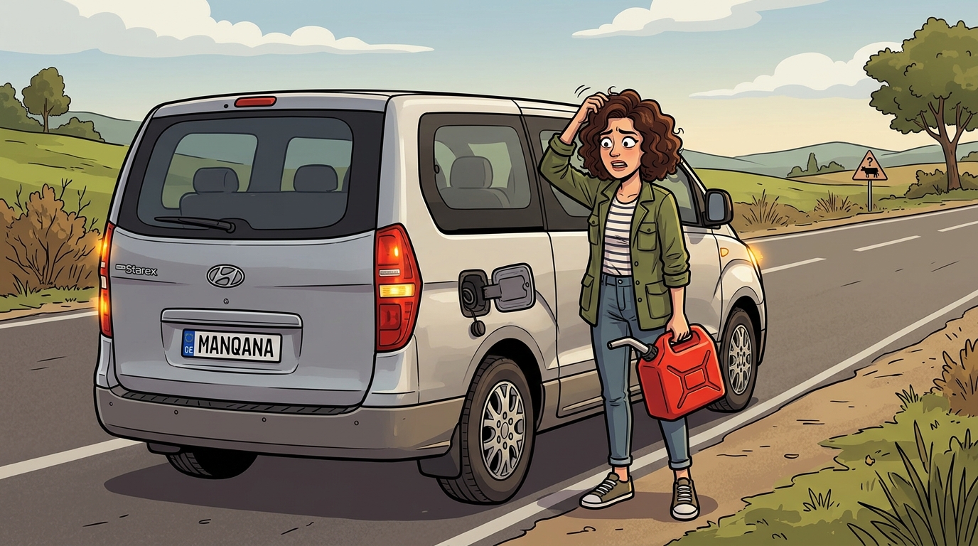 Hyundai Grand Starex. Как слить бензин из бака