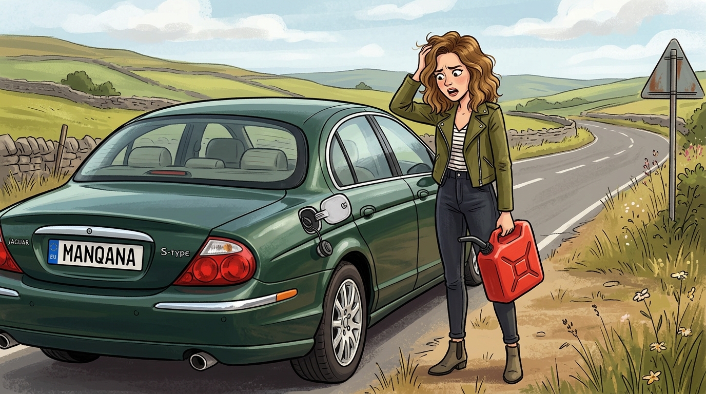 Jaguar S-type. Как слить бензин из бака
