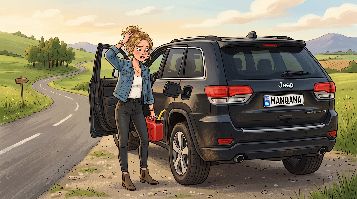 Jeep Grand Cherokee. Как слить бензин из бака