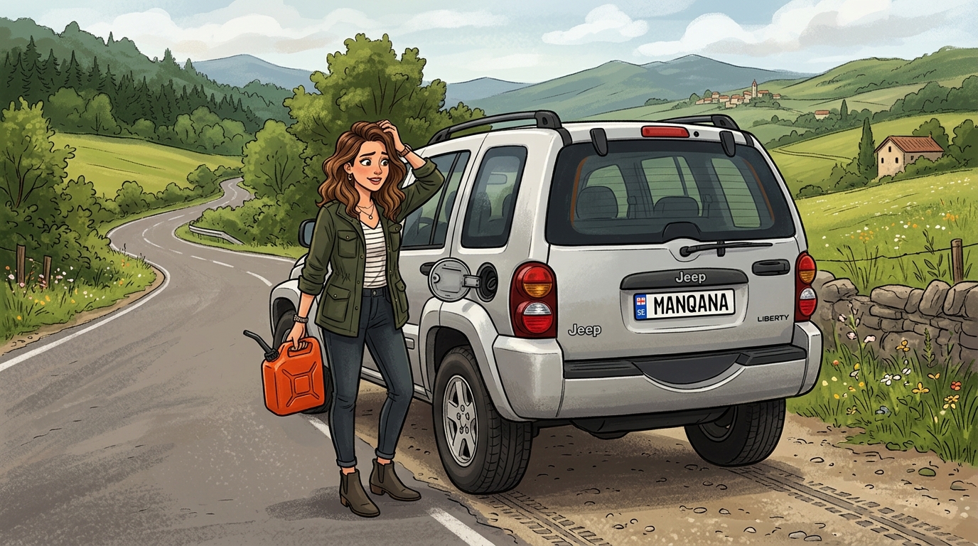Jeep Liberty. Как слить бензин из бака