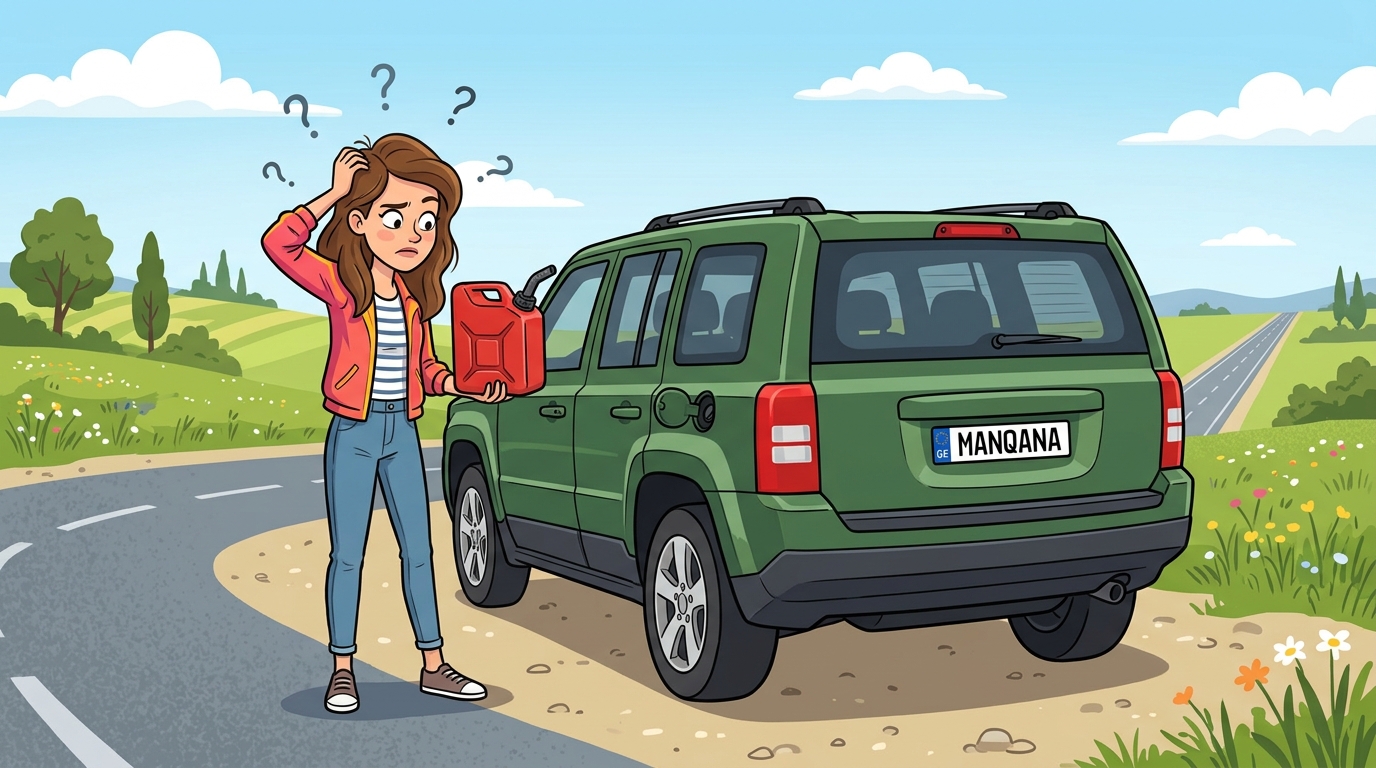 Jeep Patriot. Как слить бензин из бака