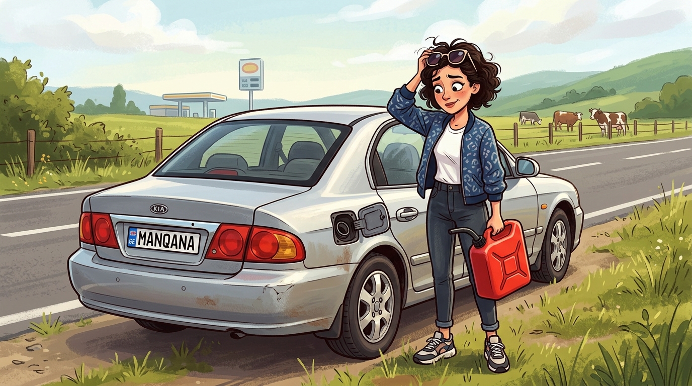 Kia Magentis. Как слить бензин из бака