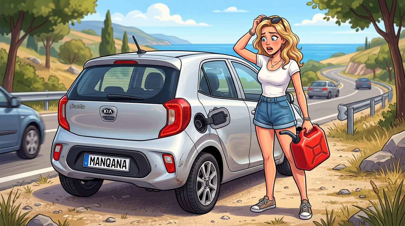Kia Picanto. Как слить бензин из бака