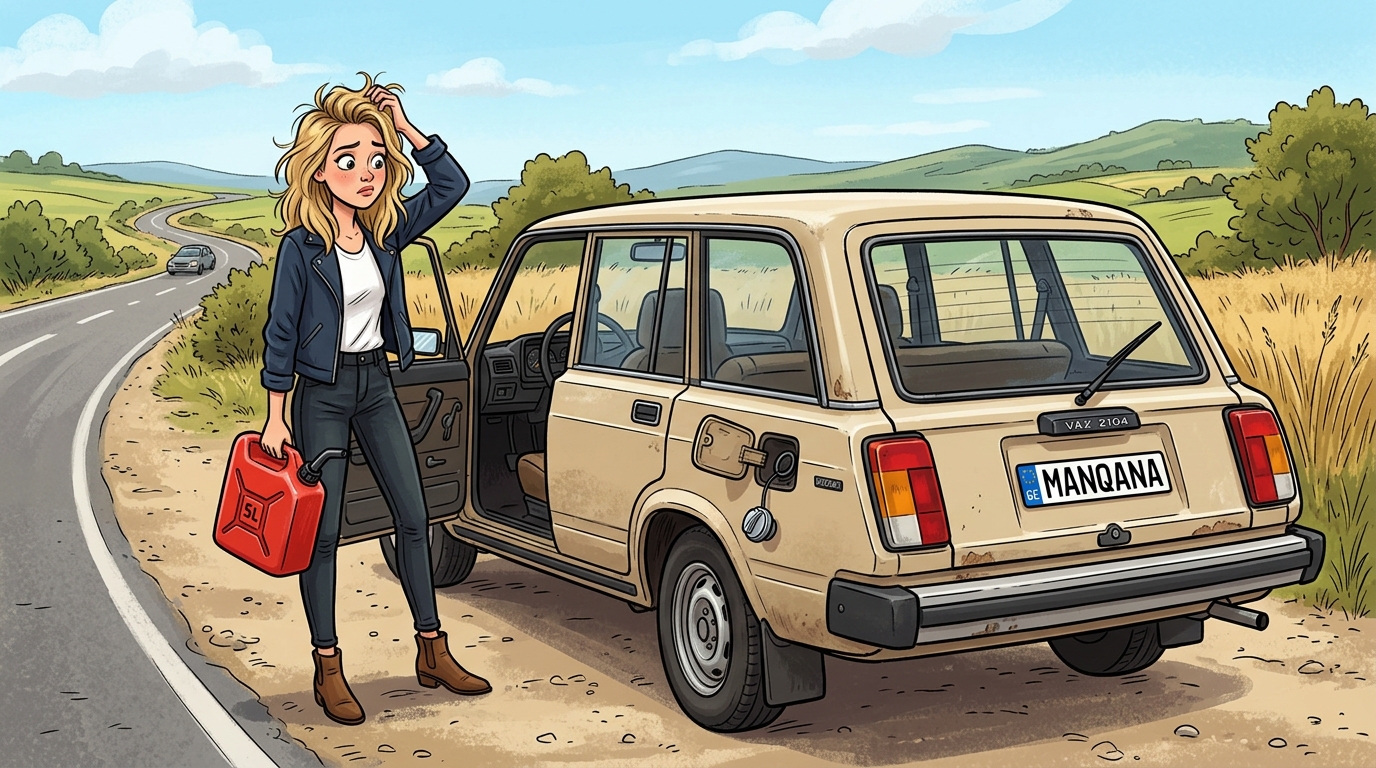 Lada / VAZ 2104. Как слить бензин из бака