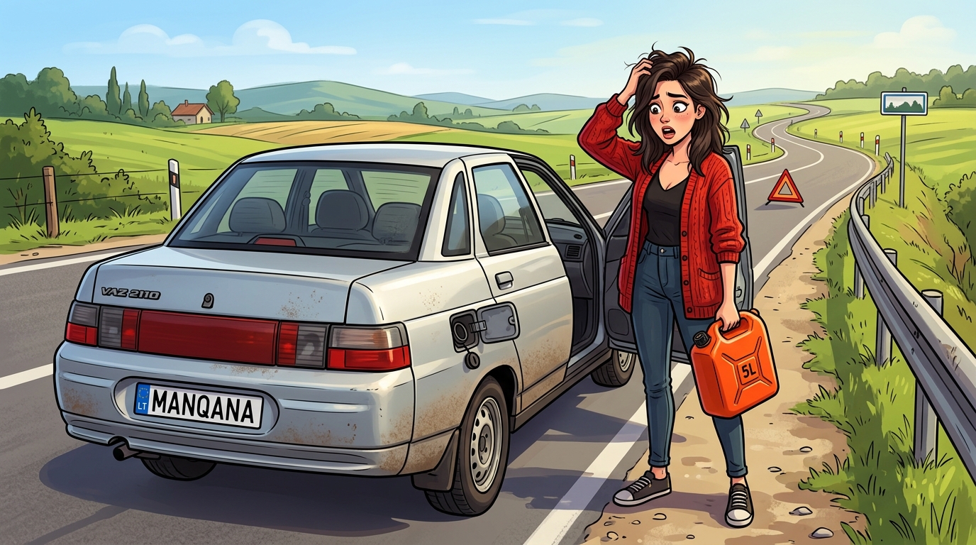 Lada / VAZ 2110. Как слить бензин из бака