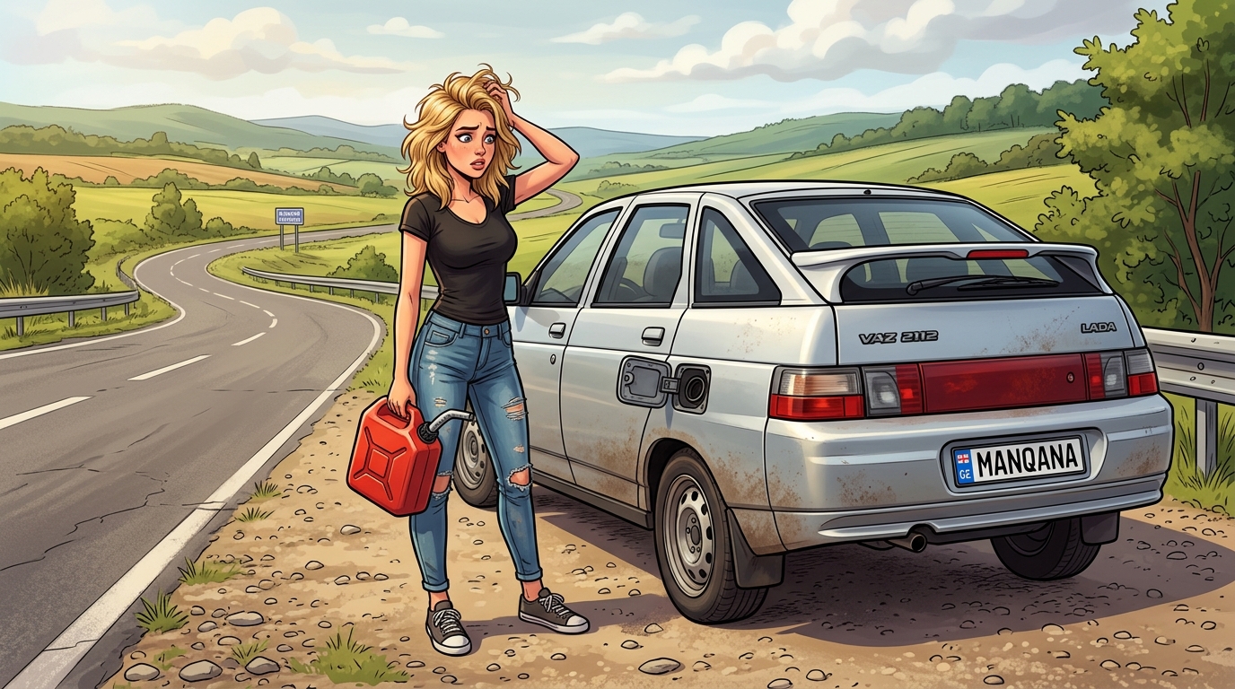 Lada / VAZ 2112. Как слить бензин из бака