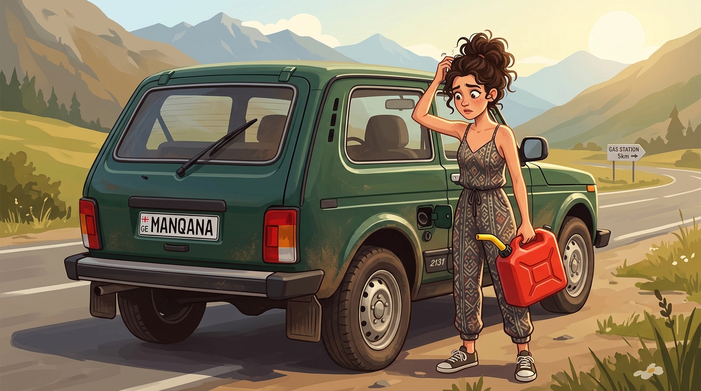 Lada / VAZ Niva 2131 4x4. Как слить бензин из бака