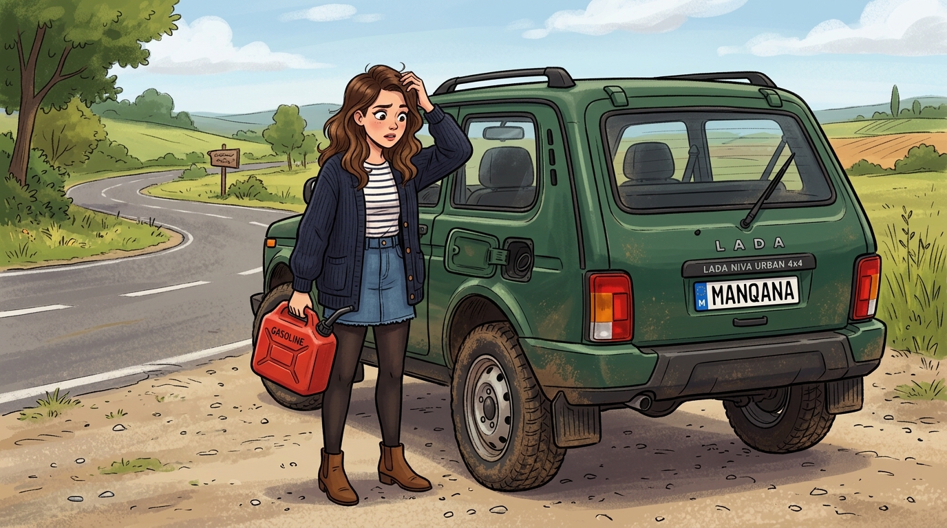 Lada / VAZ Niva Urban 4x4. Как слить бензин из бака