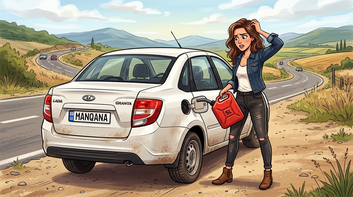 Lada / VAZ Granta. Как слить бензин из бака