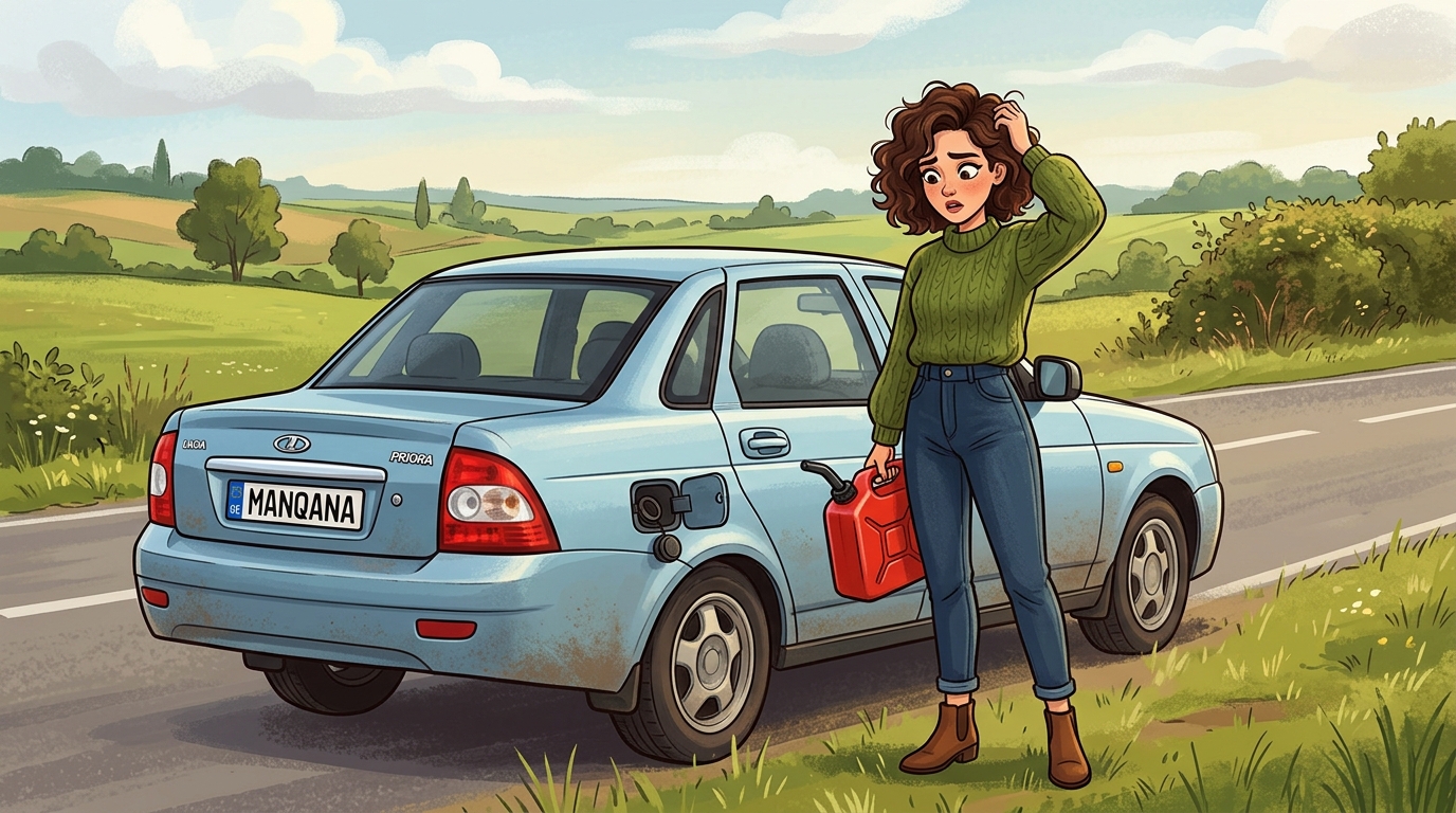 Lada / VAZ Priora. Как слить бензин из бака