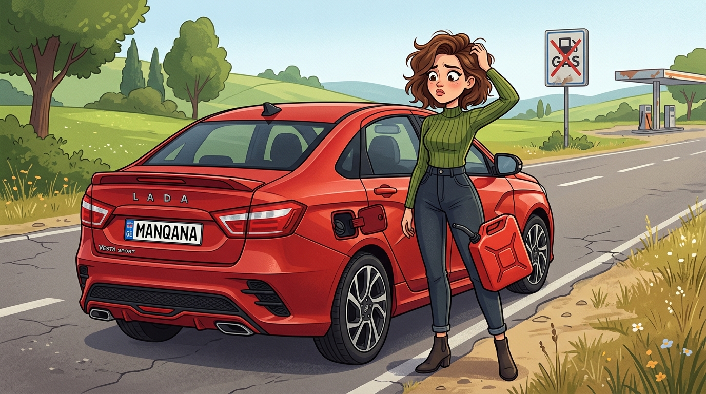 Lada / VAZ Vesta Sport. Как слить бензин из бака