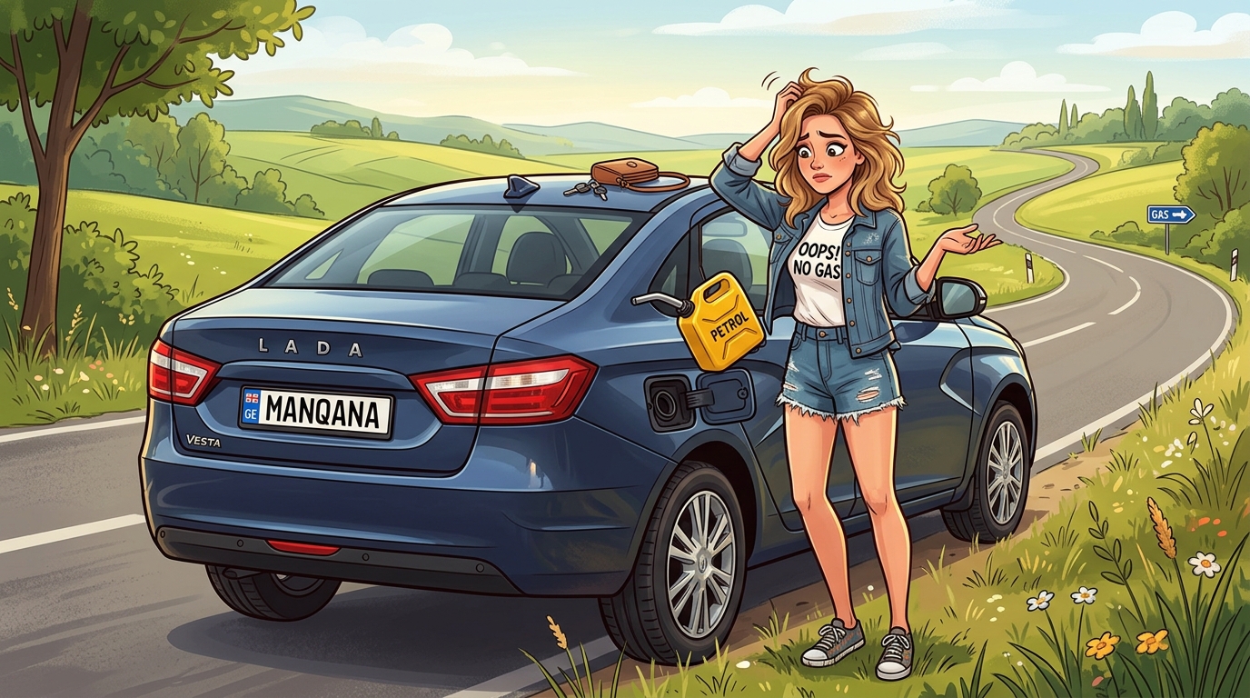 Lada / VAZ Vesta. Как слить бензин из бака