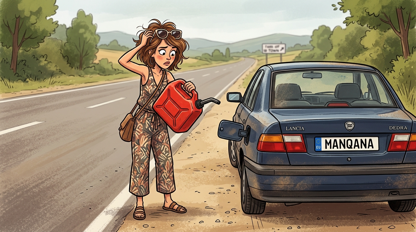 Lancia Dedra. Как слить бензин из бака