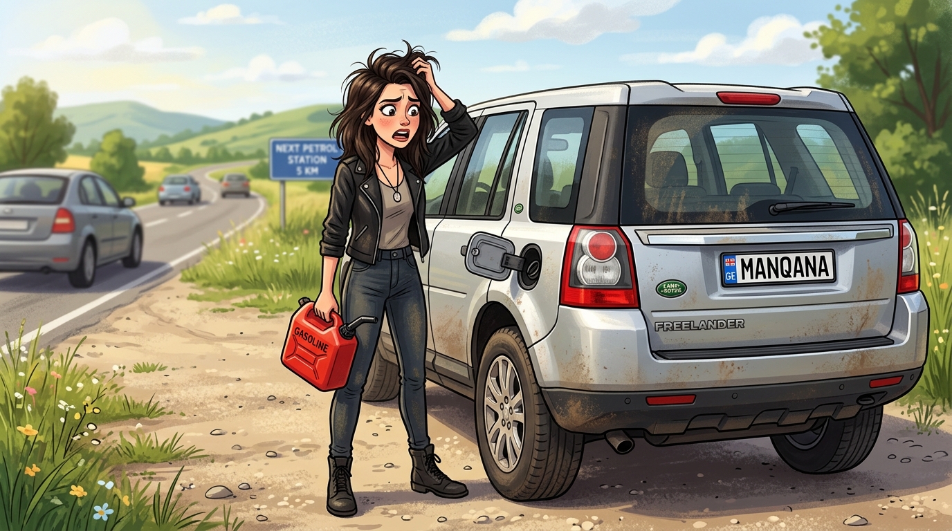 Land Rover Freelander. Как слить бензин из бака
