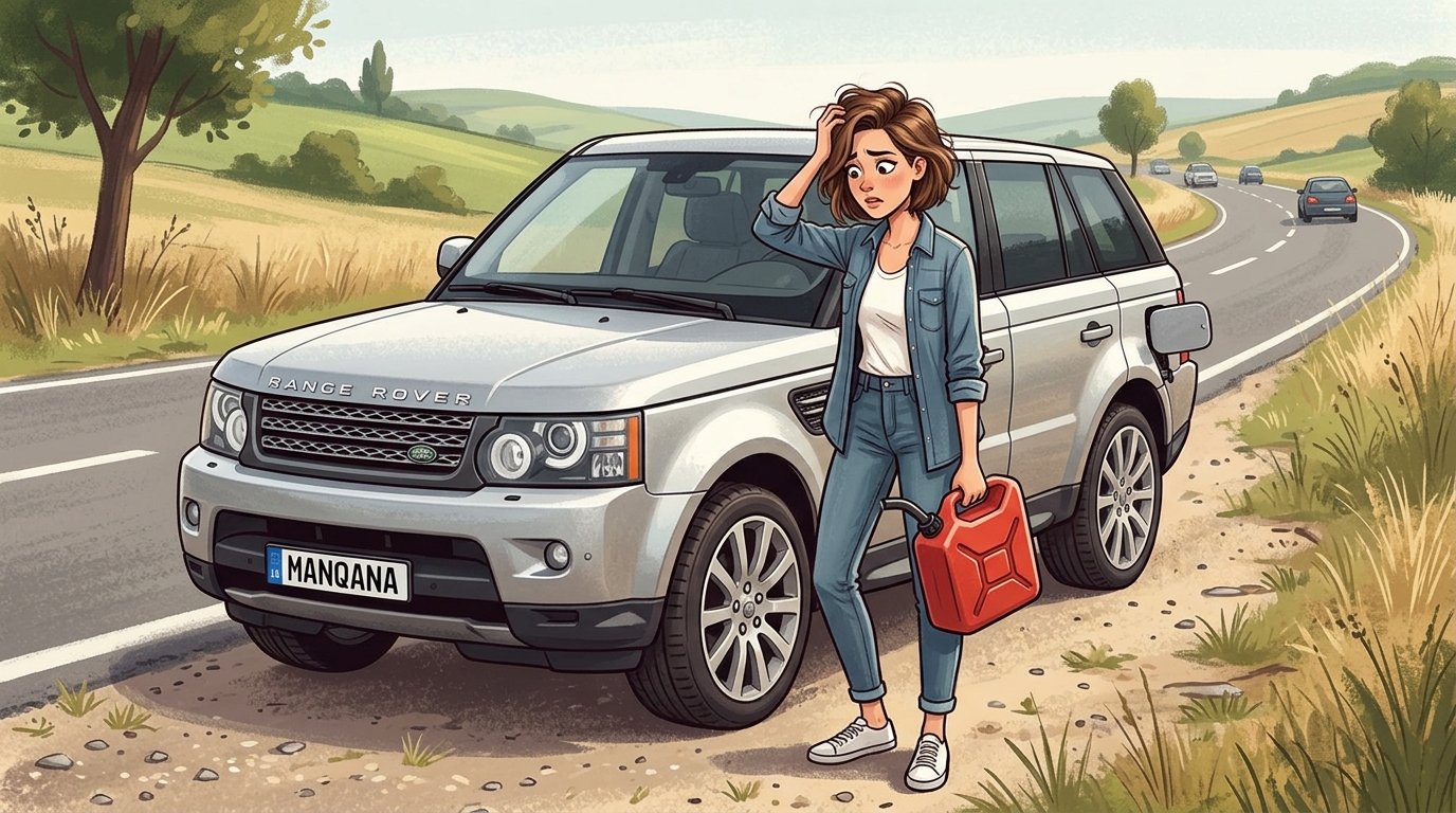 Land Rover Range Rover Sport. Как слить бензин из бака