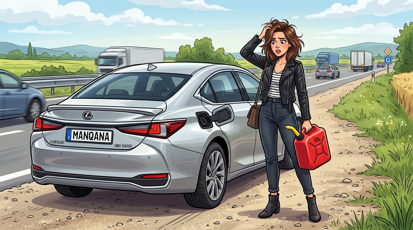 Lexus ES250. Как слить бензин из бака
