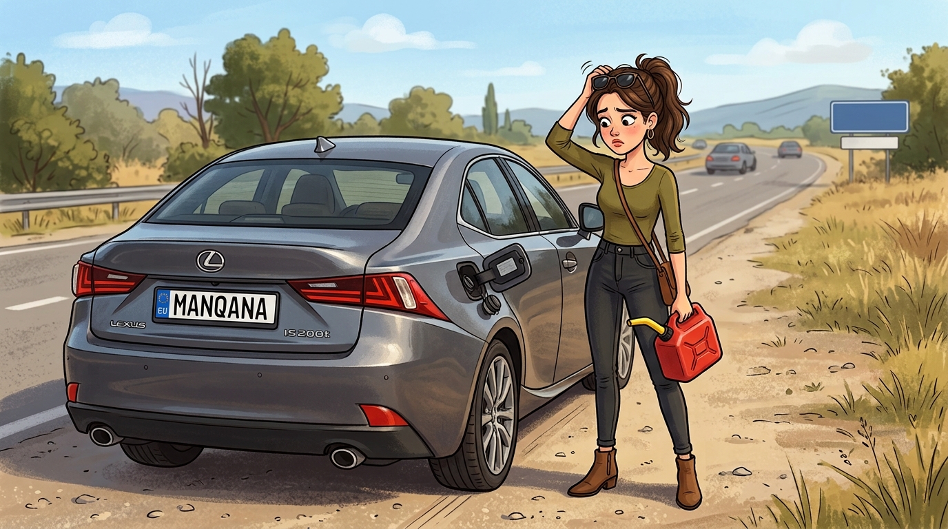 Lexus IS200t. Как слить бензин из бака
